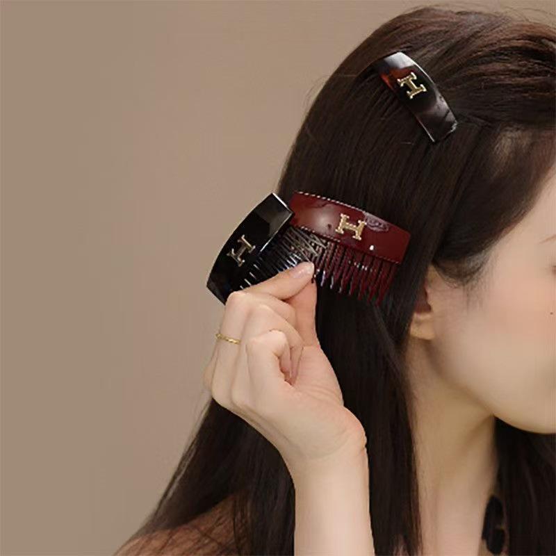Summer Fashion No-Trace Forehead Bangs Comb and Clip for Women