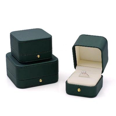 Luxuriöse PU Schmuckaufbewahrungsbox für Ringe, Halsketten, Armbänder, Armreifen und Geschenke