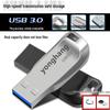 High-Speed USB 3.0 Dual-Use Flash Drive: 128GB, 64GB, 32GB, 16GB - Compatible with Mobile, PC, and Car Audio