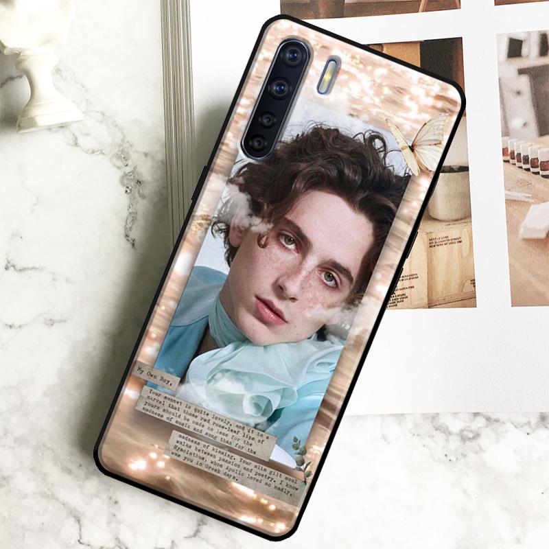 Timothee Chalamet Case For Oppo A18 A38 A58 A78 A98 A40 A60 A80 A16 A76 A96 A15 A17 A77 A74 A94 A54 A57S Cover