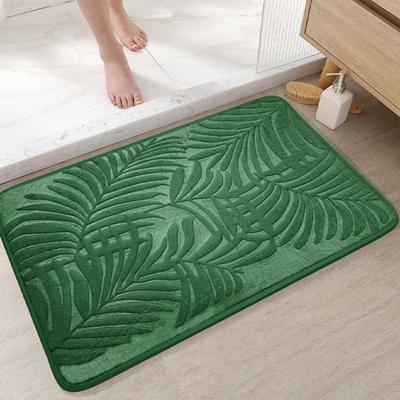 Yousheng Paillasson imperméable Tapis de Sol intérieur extérieur Super Doux résistant à l'usure Absorbant l'humidité antidérapant Facile à Nettoyer Tapis d'entrée de Patio
