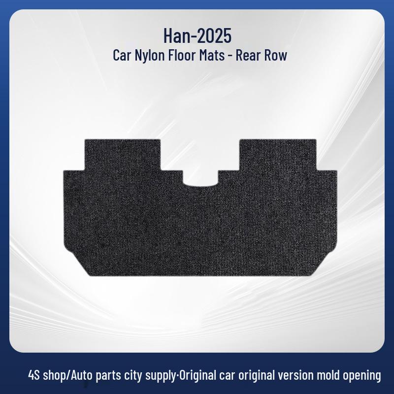 BYD Han Car Interior Black Floor Mats - Full Coverage for 25 Models