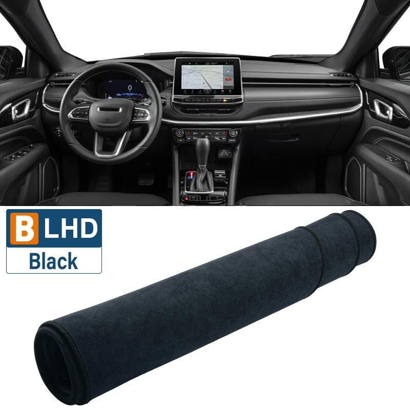 Für Jeep Compass 2024 2024 2024 2024 E-Hybrid Auto Armaturenbrett Abdeckung Sonnenschutz Anti-UV Teppiche Hülle Rutschfeste Matten