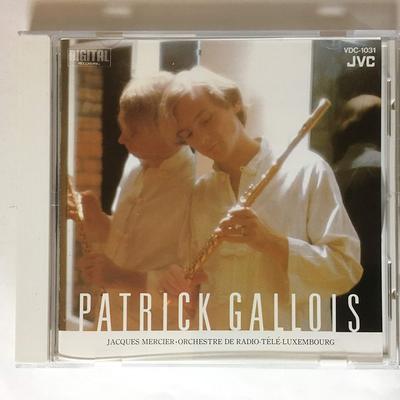 CD PATRICK GALLOIS - Patrick Gallois VDC1031 JVC 1985 Japan Classical Used