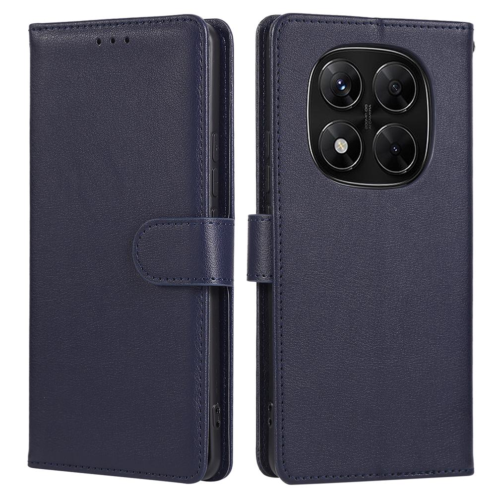 

Чохол для телефону для Xiaomi Redmi Note 14 Pro 5G/Note 14 Pro+ 5G/Poco X7 5G Гаманець Підставка Перегляд Шкіряна Обкладинка Blue