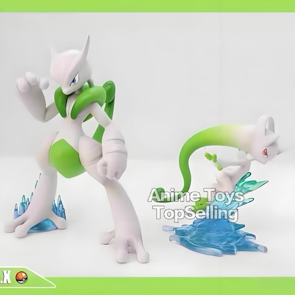 Anime Pokemon Figure Mega Mewtwo Action Figures Pvc Collection Model Toys for Gifts 7.5-12cm