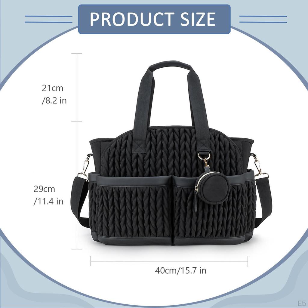 Wickeltasche Wickeltasche Mama Papa Geschenk Vielseitig Tragbar Wasserdicht Aufbewahrung für das Nötigste Handtasche