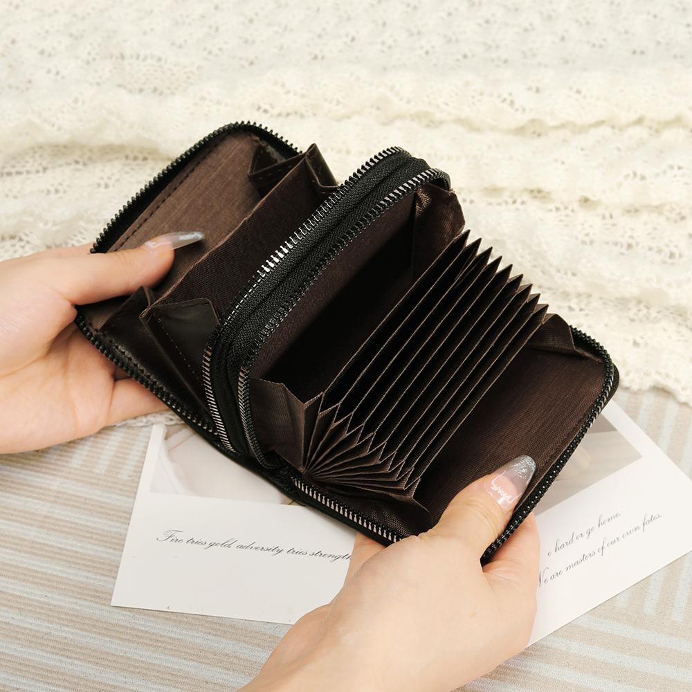 Kartenhalter-Geldbörse für Studentinnen PU-Kartenetui Niedliche Münzbörse Diebstahlsicher High-End Halloween-Tasche Leichter Luxus Nische