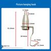 Steel Wire Rope Safety Lock Hook - Secure Picture Hanging & Marine Accessories