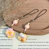 Xiaohongshu Bestseller: Cute Bear Pancake Toy Pendant and Phone Lanyard Keychain