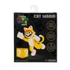 THE SUPER MARIO MOVIE 5 Inch Action Figure Series 2 Cat Mario Figure with Block BROS.