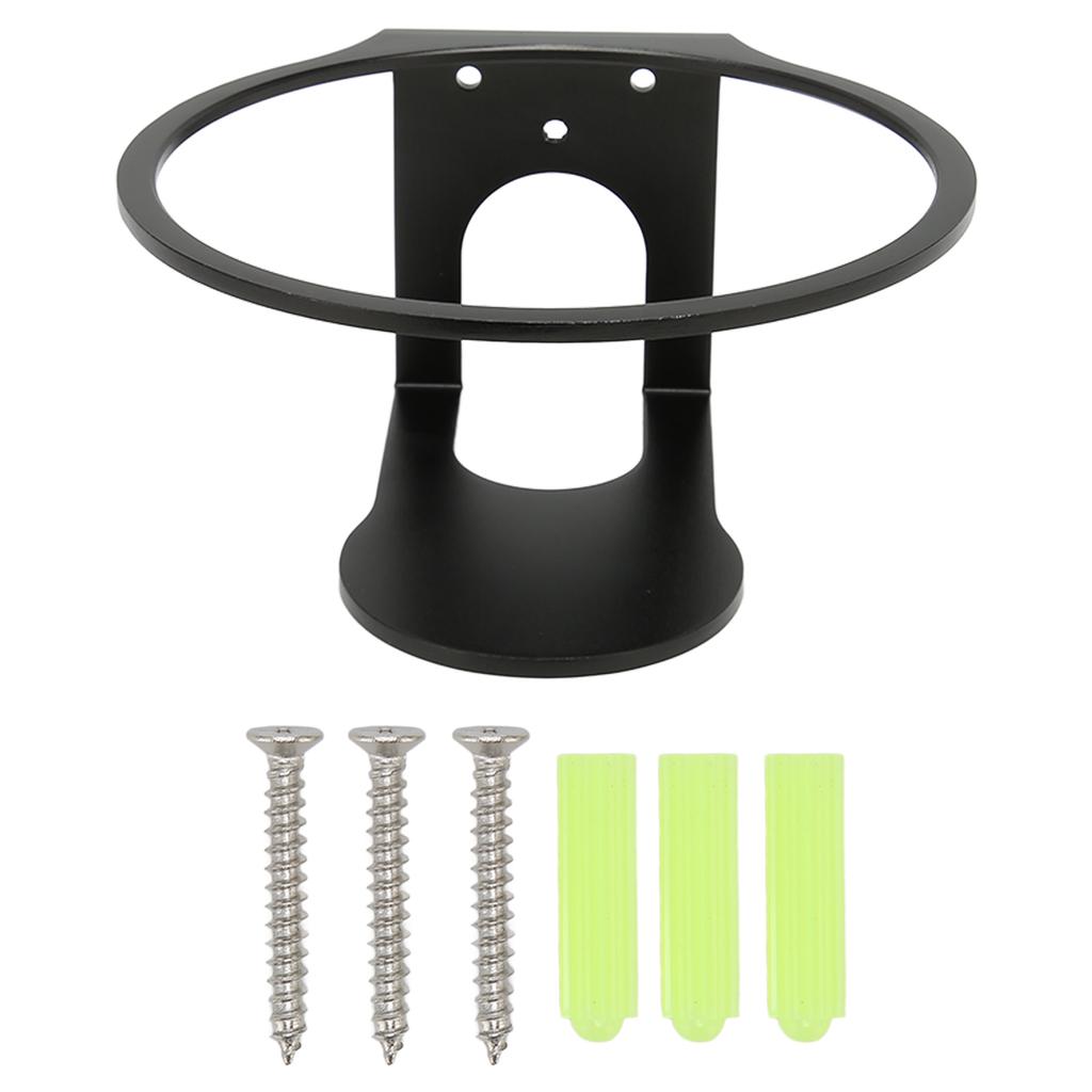 for HomePod 2 Speaker Wall Mount Space Saving Aluminum Alloy Stable Speaker Wall Mounted Bracket Black