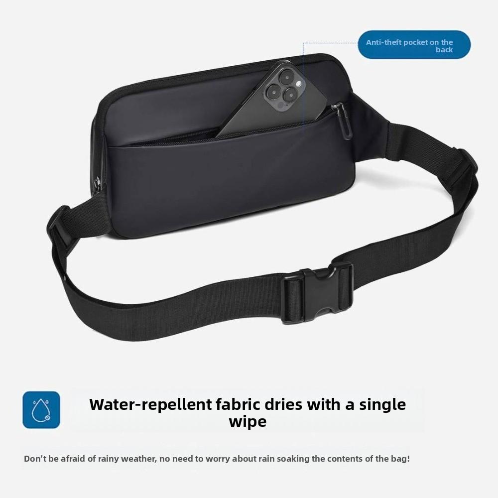 Oxford Cloth Men Chest Bag Waterproof Crossbody Bag All-match Sports Message Bag  Running
