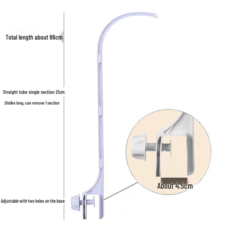 Automatic Rotating Baby Crib Mobile with 35 Songs - DIY Bed Bell & Newborn Rod Accessories