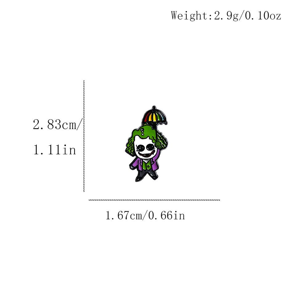 Batman & Joker Prank Brooch - Rick and Morty Anime Cartoon Pin