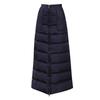 Winter Dress Newest Windproof Warm Zippered Down Cotton Full-Length Skirt Fashion Long Skirt Plus Size Winter Dress