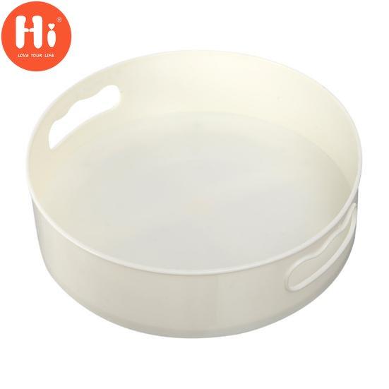 360 Storage Non-slip Tray Degree Rotating Plastic Multifunctional Cosmetic Snack Fruit Seasoning Box for Kitchen
