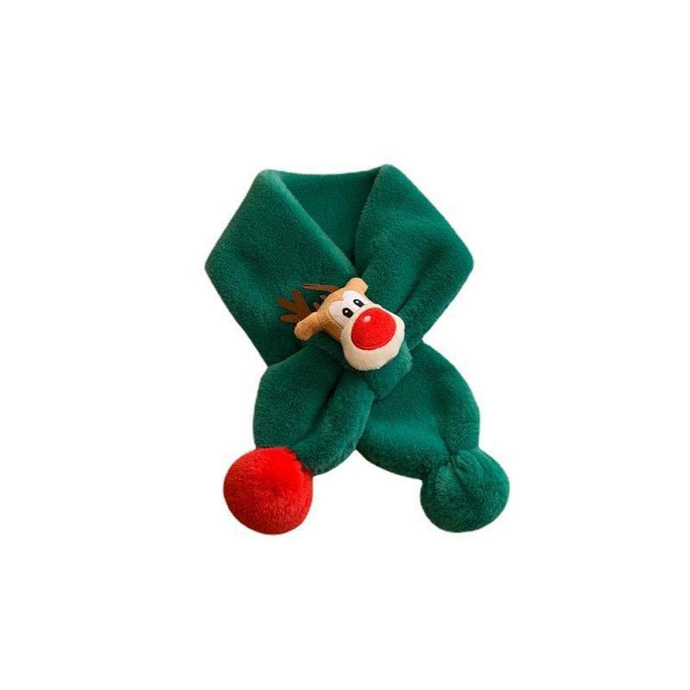 Outdoor Scarf Autumn Winter Windproof Apparel Accessories Cartoon Scarf Christmas Scarf Kids Scarf