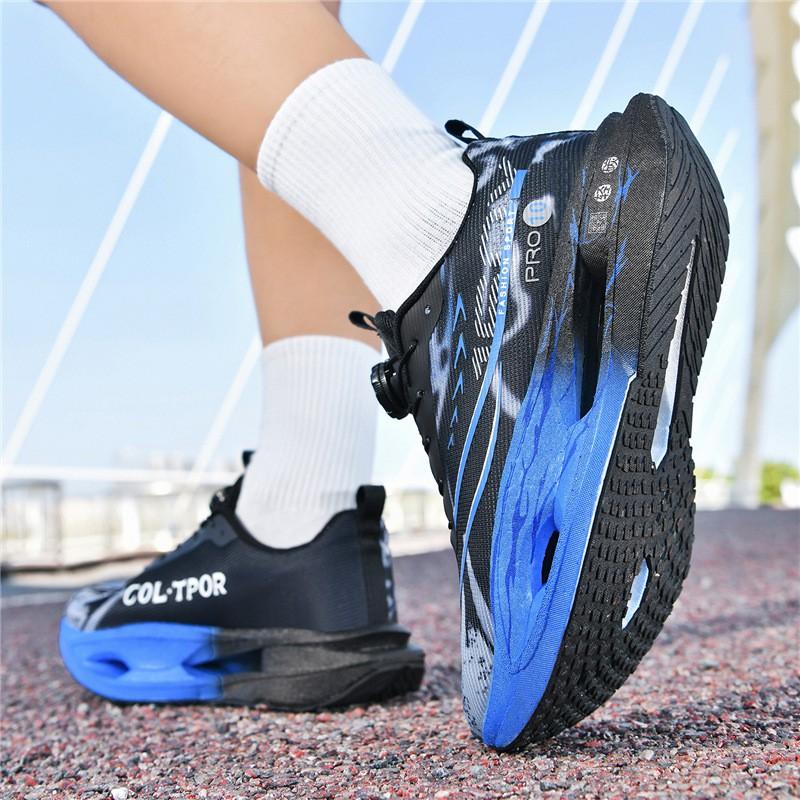 Kids Running Shoes Lightweight Breathable Mesh Sole Boys Girls Ages 7-16 Outdoor Track Sports Sneakers
