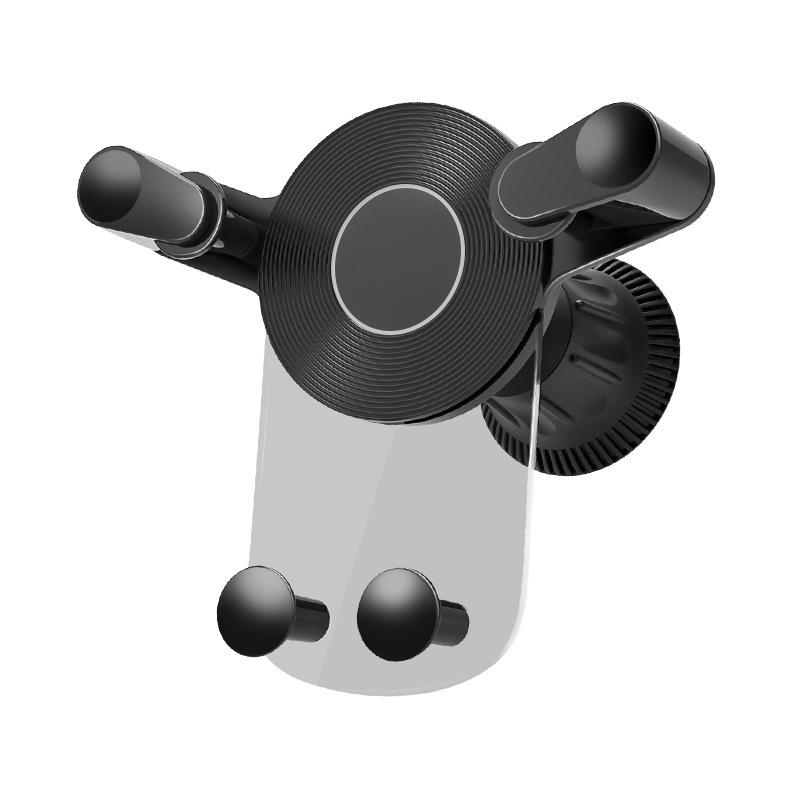 

Универсальный автомобильный держатель для телефона с креплением на воздуховод для навигации чёрный