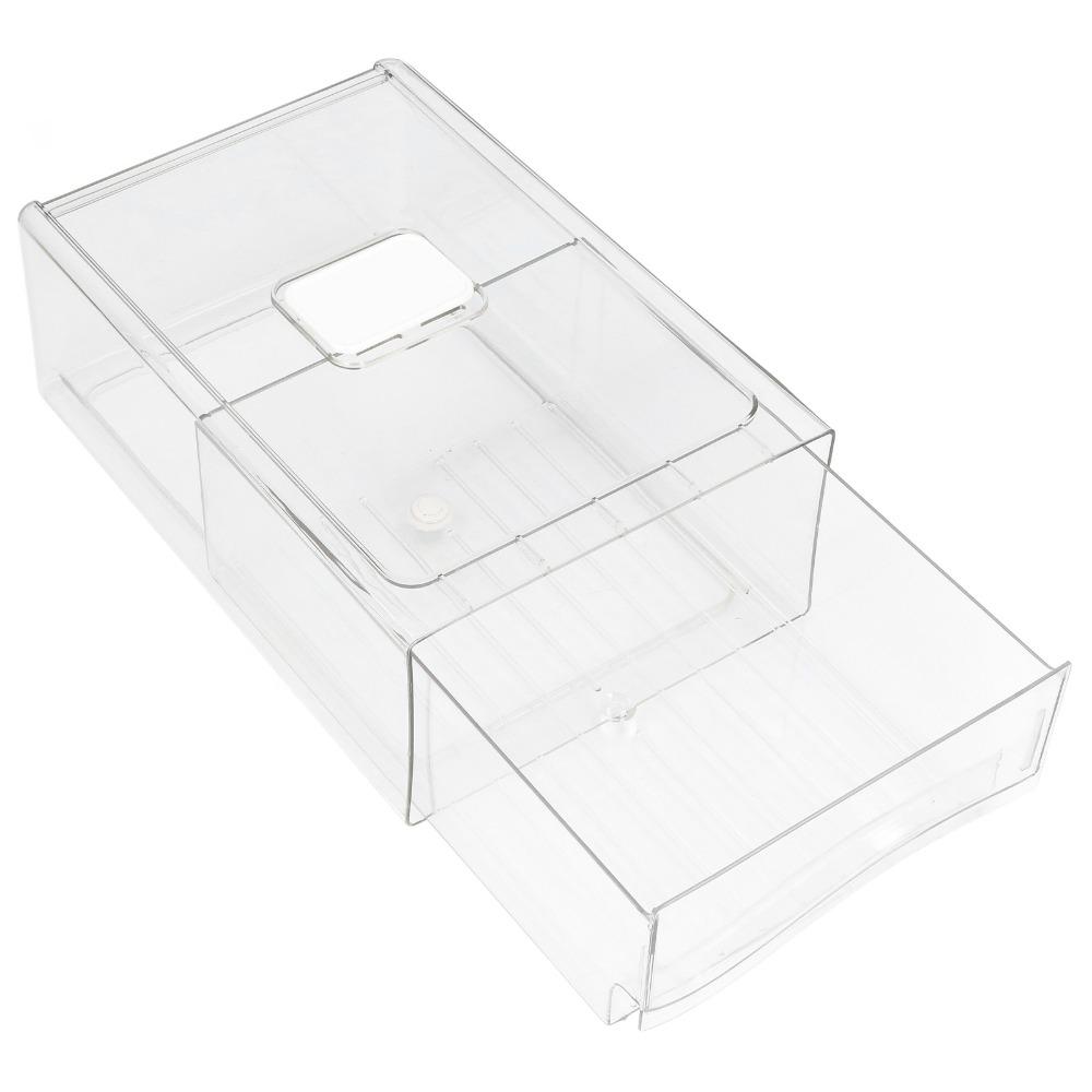 PET Pantry Organizer Bin S/L Produce Storage Container Refrigerator Storage Bin  Pantry Use