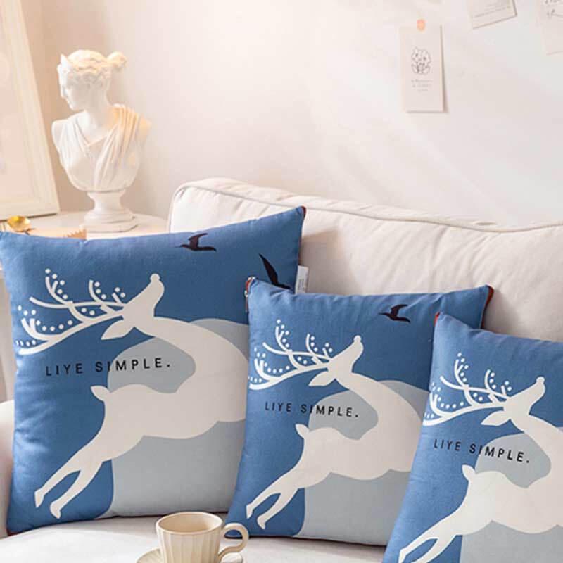 Yalu Skin-Friendly Velvet Printed Pillow Blanket