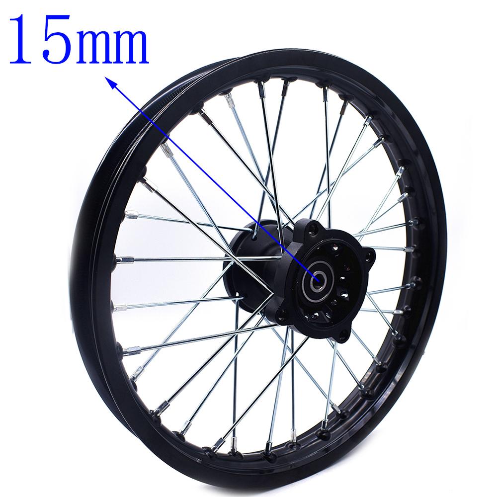 Dirt Bike Racing 1.40 - 14" 14Inch Alloy Front Wheel Rim with 32 Holes Fit 60/100-14 Tyre For KAYO BSE Apollo Dirt Bike