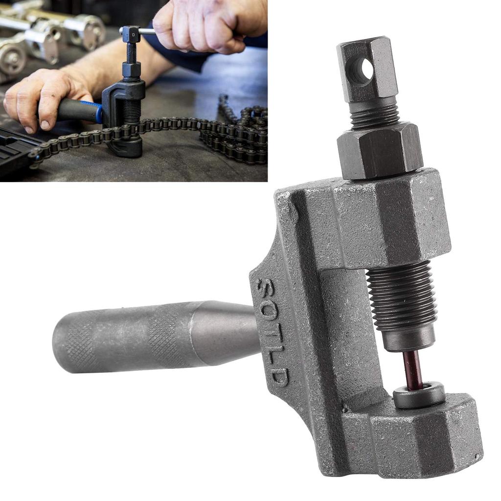 Elerose Motorcycle Chain Tools, Universal Chain Breaker Cutter Removal Tool Motorcycle Driving Chain Motorcycle