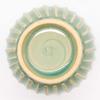 Minoru Small Green Mishima Made In Japan Maeken, Kyo-yaki, Kiyomizu-yaki, Ando, Teacup, Glaze, Carving,