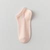 Female Spring and Summer Thin Simple Breathable Leisure Pure Color Boneless Mesh Socks