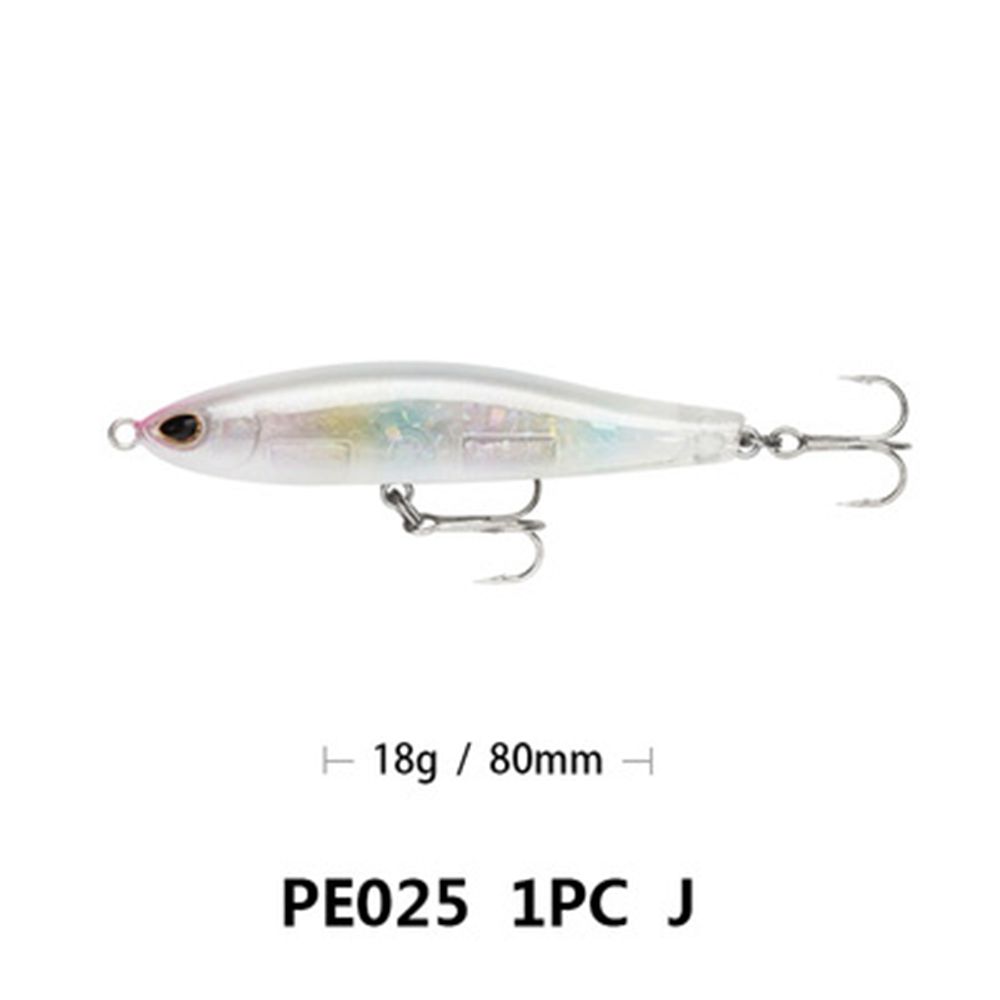 Outdoor Useful Tackle Fish Hooks Winter Fishing Minnow Lures Pencil Sinking Minnow Baits