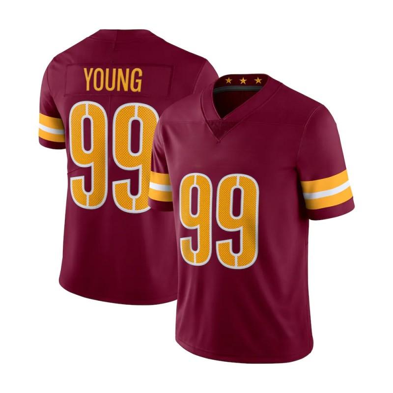 Washington Commanders Football Jersey Jayden Daniels Terry McLaurin NFL Game Men S-XXXL