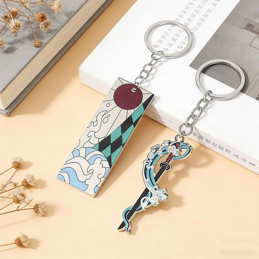Anime Goods Keychain Acrylic Prop Stylish Cute Christmas Gift Souvenir Birthday Present [HTPARY]