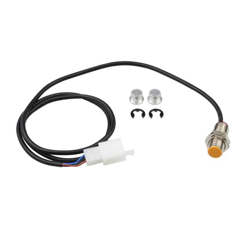 

High-Quality 2 Pcs Sensor Cable Set For Motorcycle Digital Odometer, Speedometer, Tachometer