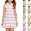 Gilet Casuale Quotidiano per Bambini con Vestito Senza Maniche a Revers