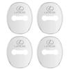 2026 Hot Interior Stickers For Lexus RX350 IS300 ES350 IS250 CT200H IS NX ES GS350 NX200T RX GX GX460 4pcs Stainless Steel Car D