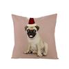 Christmas Pillowcase, 18X18 Inches, Suitable For Living Room, Bedroom, Christmas Decoration (Without Pillow Core)