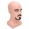 Głowa męskiego manekina z symulacją brody w kształcie litery W Głowa treningowa męskiego manekina Głowa manekina z brodą Mo