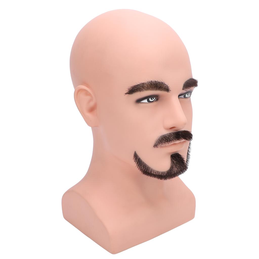 Cap de manechin masculin cu barbă în formă de W Simulare Cap de antrenament de manechin masculin Cap de manechin pentru barbă Mo