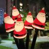 Christmas Outdoor Lawn Light Candy Cane Lights Decorations Waterproof Holiday Ambiance Light Snowman Pathway Lamp for Lawn Yard