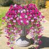 Blooming Flowers Artificial Morning Glory Flowers  DIY Balcony Garden