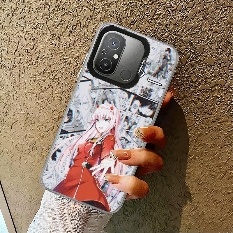 Darling Zero Two 02 Anime Shockproof Phone Case for Xiaomi Poco X7 X6 X5 X3 Pro F7 Ultra M8 Redmi 15C 15 14C 13C 12C 10C 13 12 1