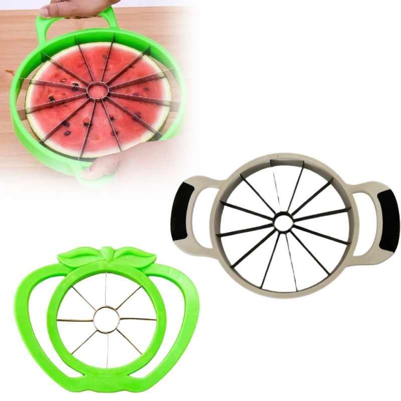 Cantaloupe Cutter Watermelon Melon Slicer Stainless Steel Kitchen Divider Fruit