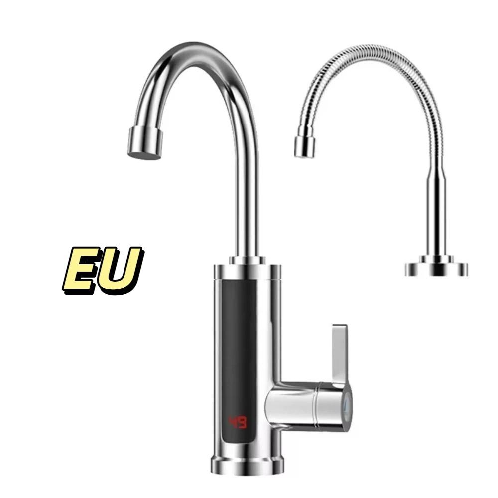 

Instant Type Electric Water Heater Stainless Steel Faucet Heater Electric Faucet For Kitchen EU