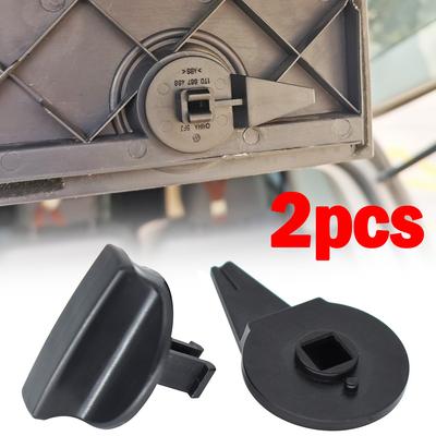 Set per VW Tiguan 5N MK1 Touran 2003 - 2015 Triangolo di segnalazione portellone posteriore Staffa di copertura vano manopola girevole Clip di bloccaggio di montaggio