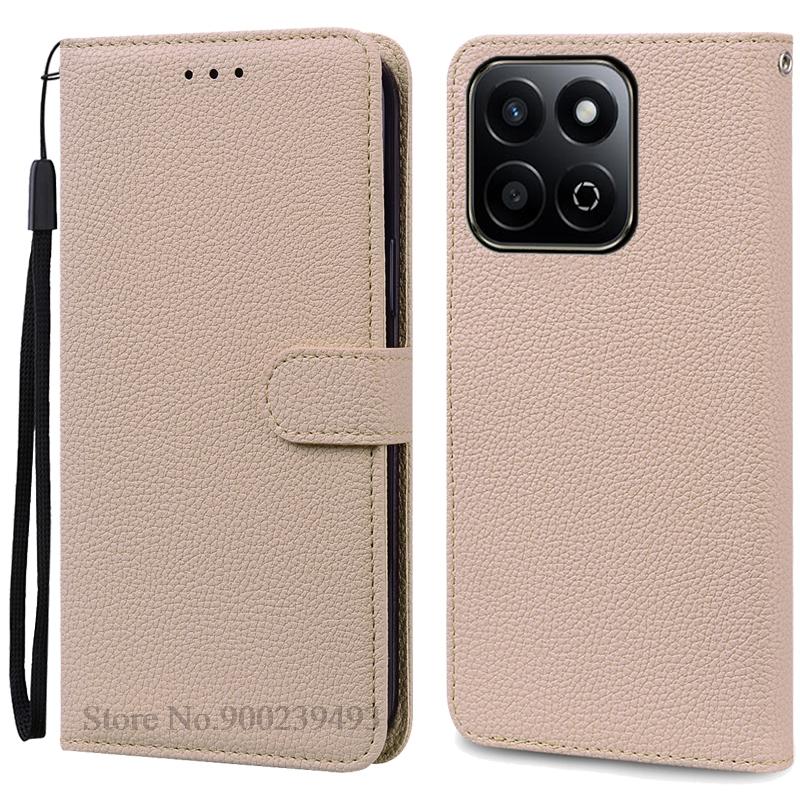For Honor X7C Case Leather Flip Wallet Cover For Honor X7C Case Phone Covers For Honor X7 C Silicone Cover Coque Fundas Etui