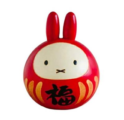 Usaburo Kokeshi Artisanat Populaire Miffy Daruma Porte-Bonheur Présentoir Kokeshi Temps à la Maison Réchauffant