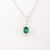 Chrome Diopside Gemstone 925 Sterling Silver Jewelry Handmade Wedding Pendant PP-6-9