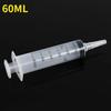 60/100/150ML Plastic Syringe With Tube Converter Cap For Liquid Oil Glue Applicator Experiments Industrial Large Syringe Tubing