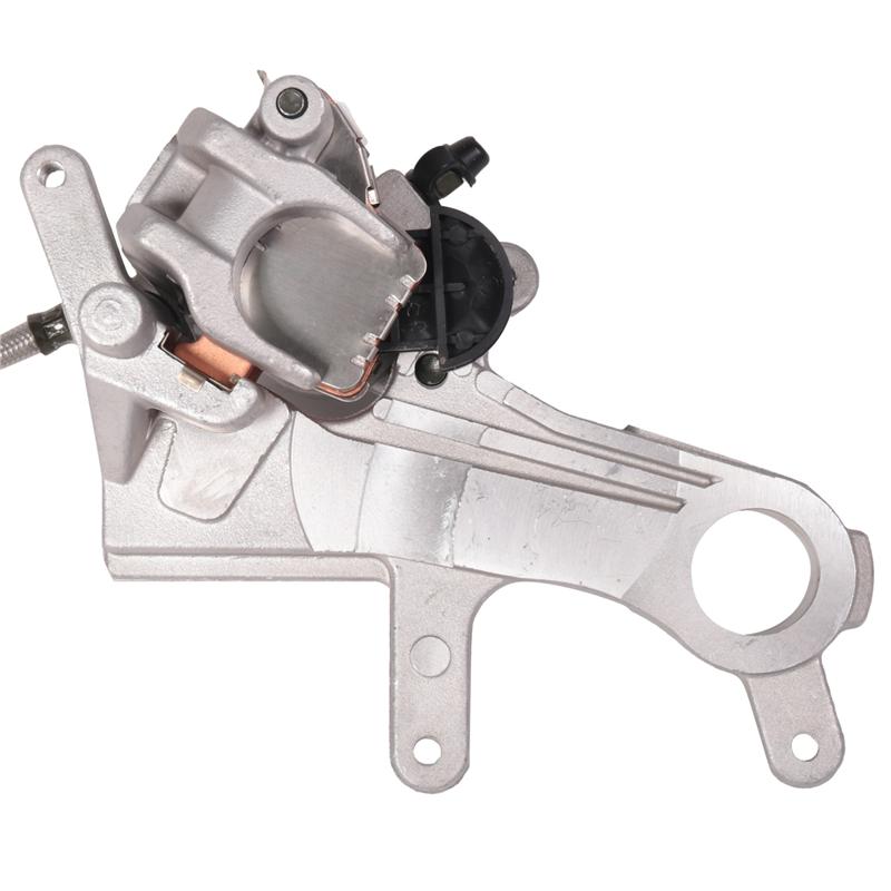 Rear Brake Master Cylinder & Caliper & Hose For Honda CRF250 CRF450 2002- Replacement Parts серебряный